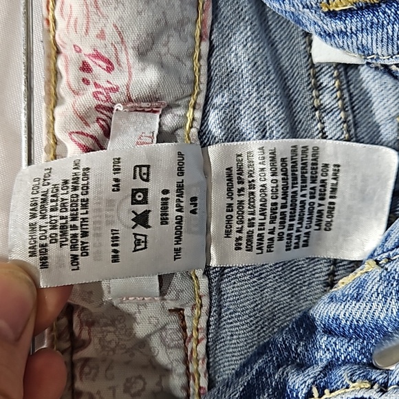 Child's, Denim Jeans, Levi's, 517 Stretch, Flare, Sz 5 Slim, Elastic Waist - Picture 8 of 17